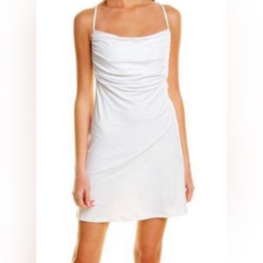 Dress Susana Monaco White Slip Mini Dress, Size Small NWT